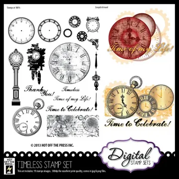 Timeless Digital Stamping Collection
