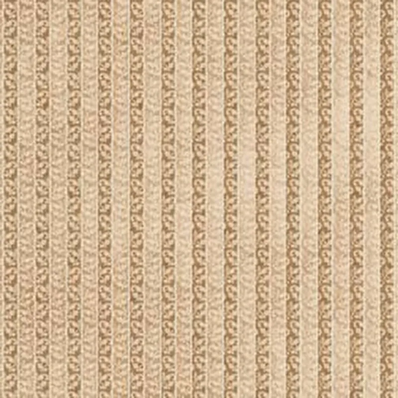 Tan Scrollwork Stripes 12x12 Sheet