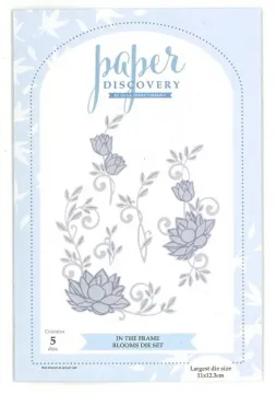In the Frame Blooms Die set Paper Discovery - OOPS