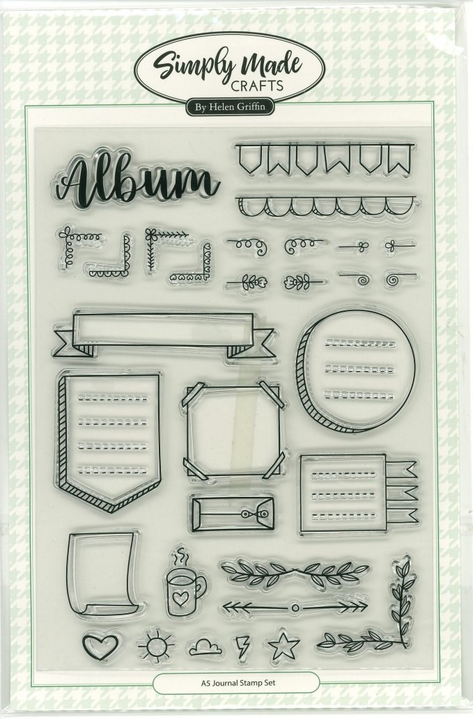 Journal A5 Stamp Set Moving Pages by Simply Made Crafts