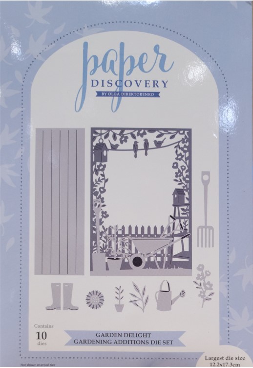 Garden Frame 5x7 Die Set, Garden Delight by Paper Discovery