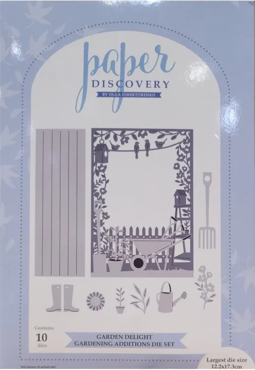 Garden Frame 5x7 Die Set, Garden Delight by Paper Discovery