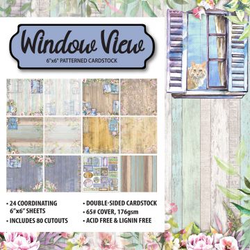 Window View 6x6 Patterned Cardstock