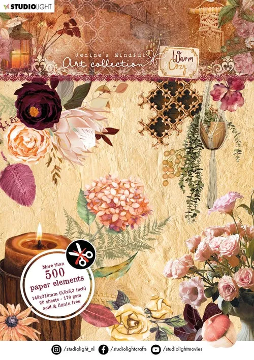 Warm & Cozy Die-Cut Block, 500 pieces