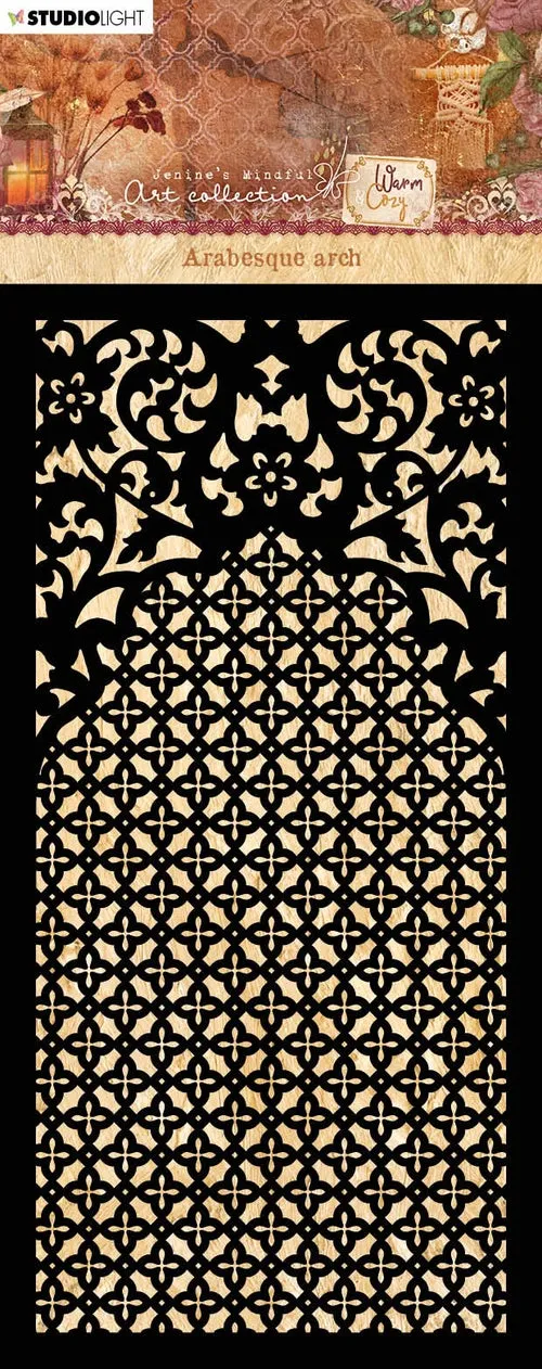 Arch Warm & Cozy Stencil
