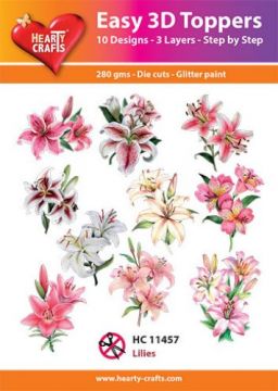 Lillies 3D Toppers