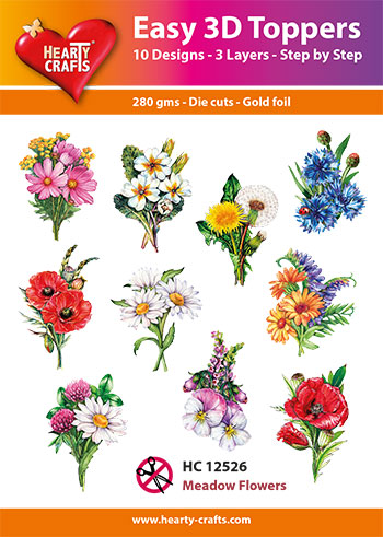 Meadow Flowers 3D Toppers