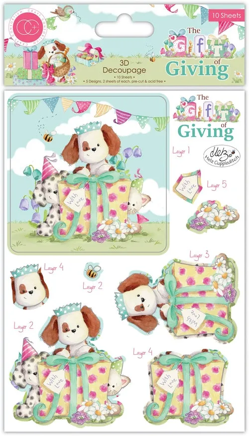 Gift of Giving 3D Decoupage