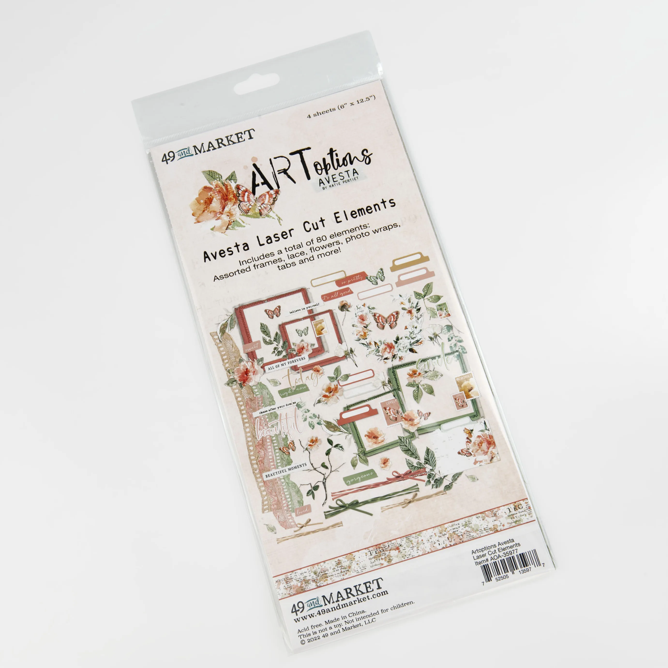 ARToptions Avesta Laser Cut Outs, 80 pieces