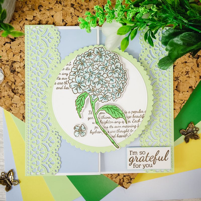 Hydrangea Stamp - Simply Stamps