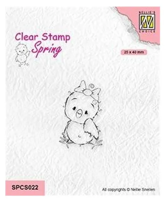 Beauty Chickie Stamp