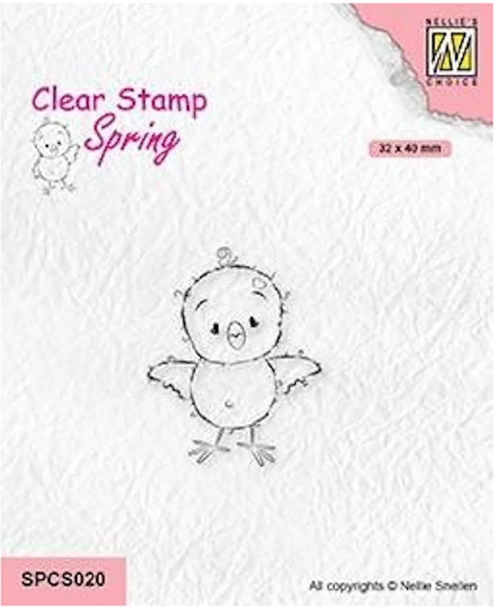 Learn to Fly Chickie Stamp