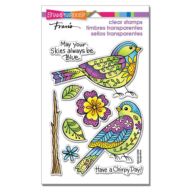 Mystic Birds Clear Stamps