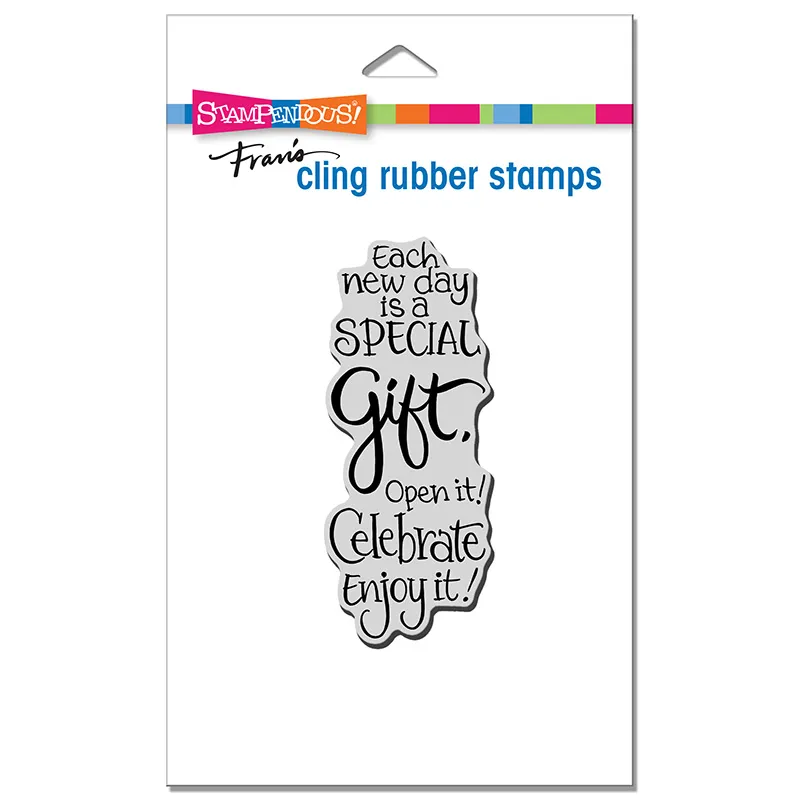 Special Gift Cling Rubber Stamp