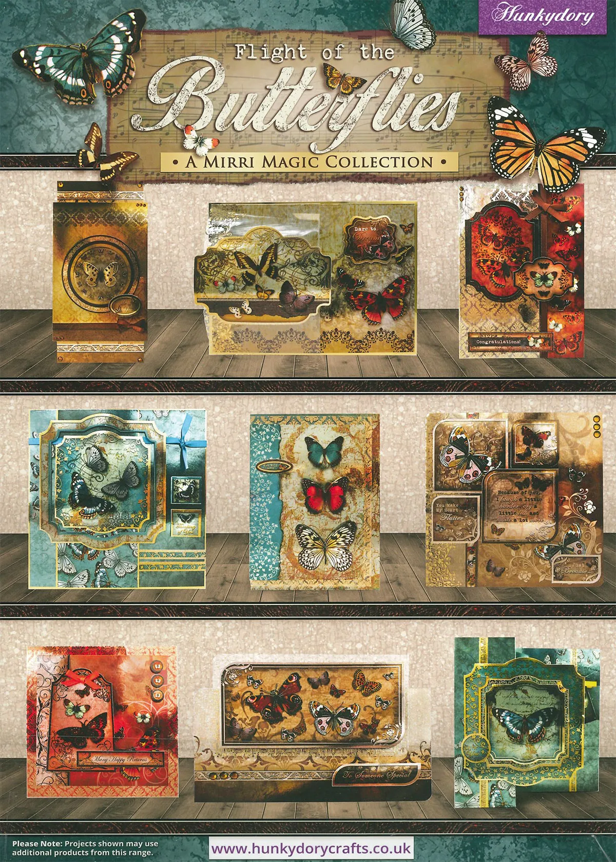 Flight of the Butterflies Mirri Magic Topper Collection