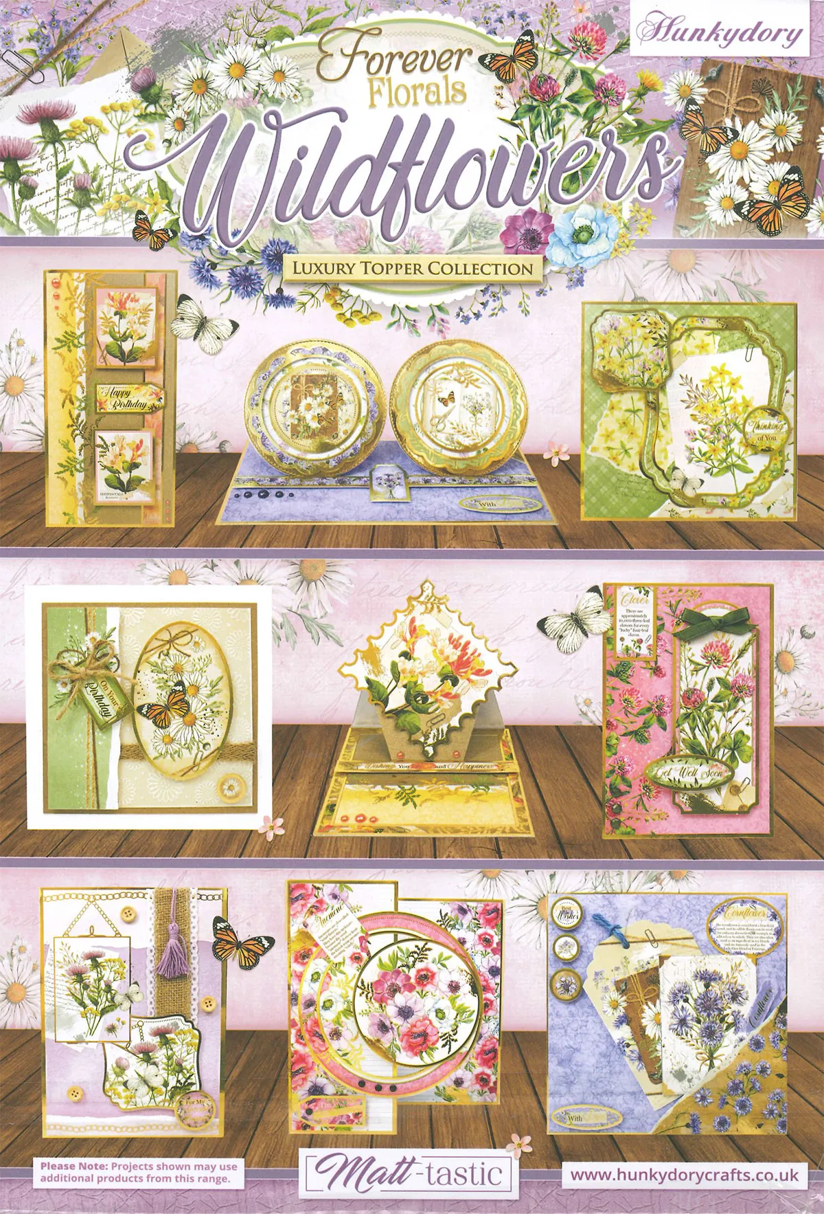 Wildflowers Luxury Topper Collection with 2 x Bonus Topper Sheets