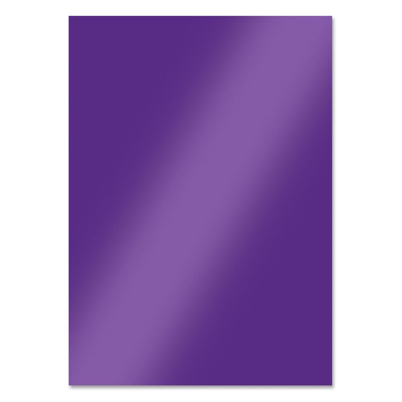 Choc-Box Purple Mirri Cardstock, 10 sheets