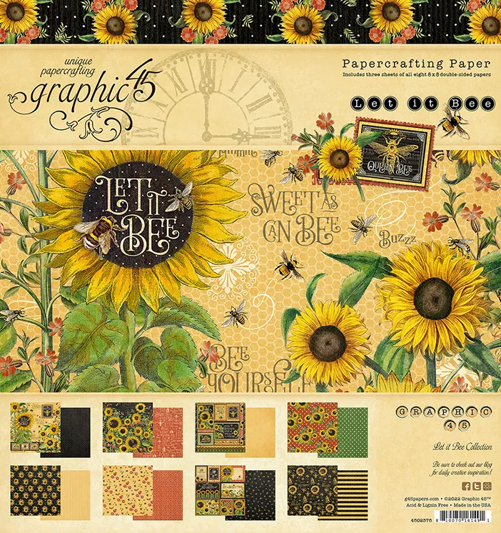 Let it Be 8x8 paper pack