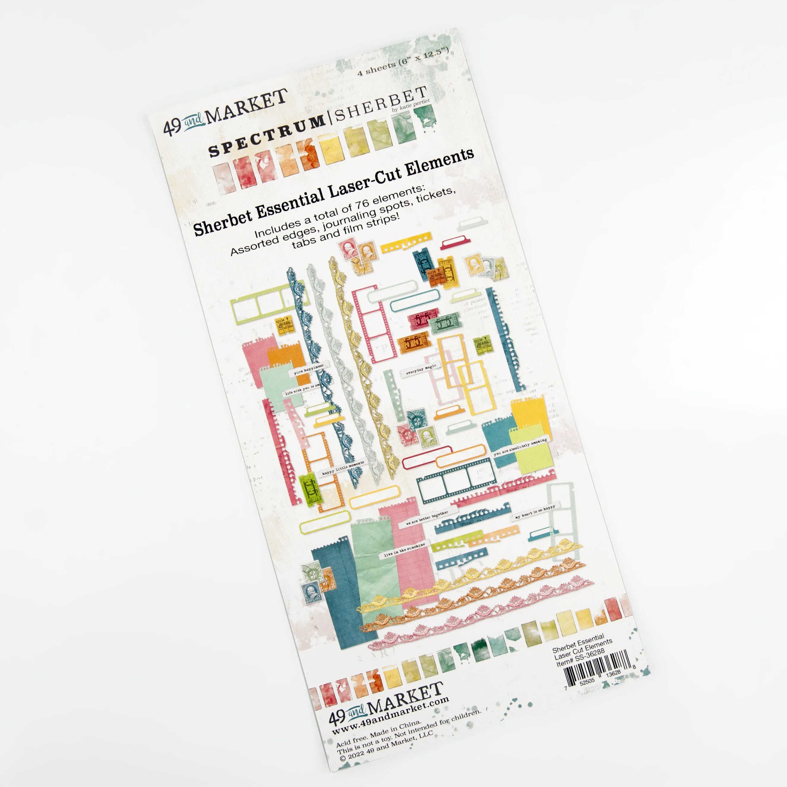 Essential Laser Cut Elements, Spectrum Sherbet