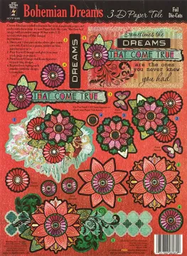 Bohemian Dreams Foil Paper Tole