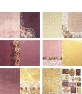 Chantilly Lace 8.5x11 Paper Pack