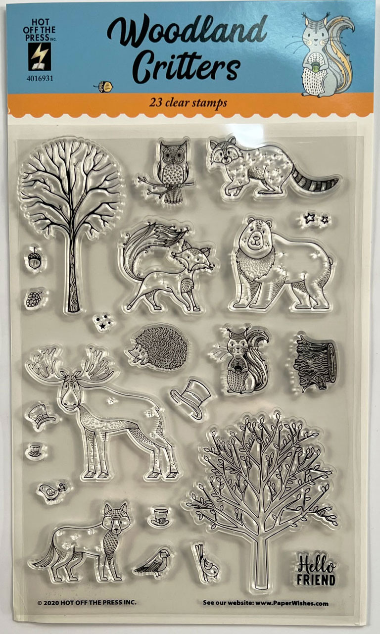 Woodland Critters Clear Stamps