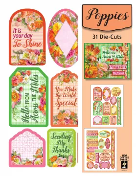 Poppies Die-Cuts