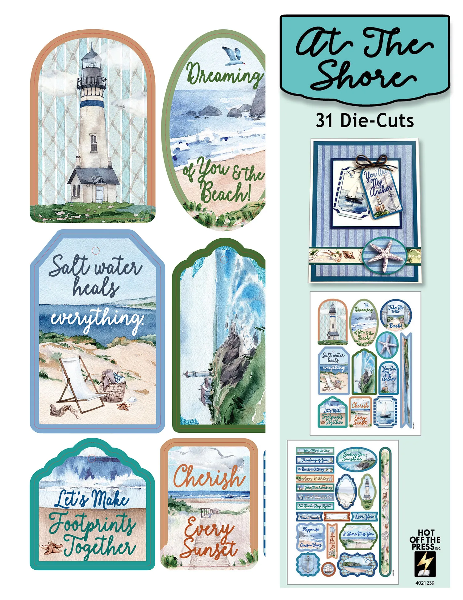 At The Shore Die-Cuts