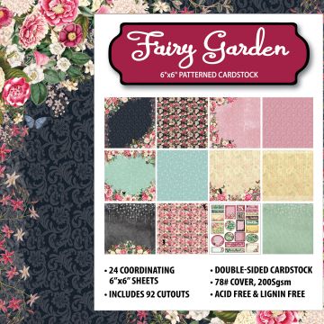 Fairy Garden 6x6 Patterned Cardstock