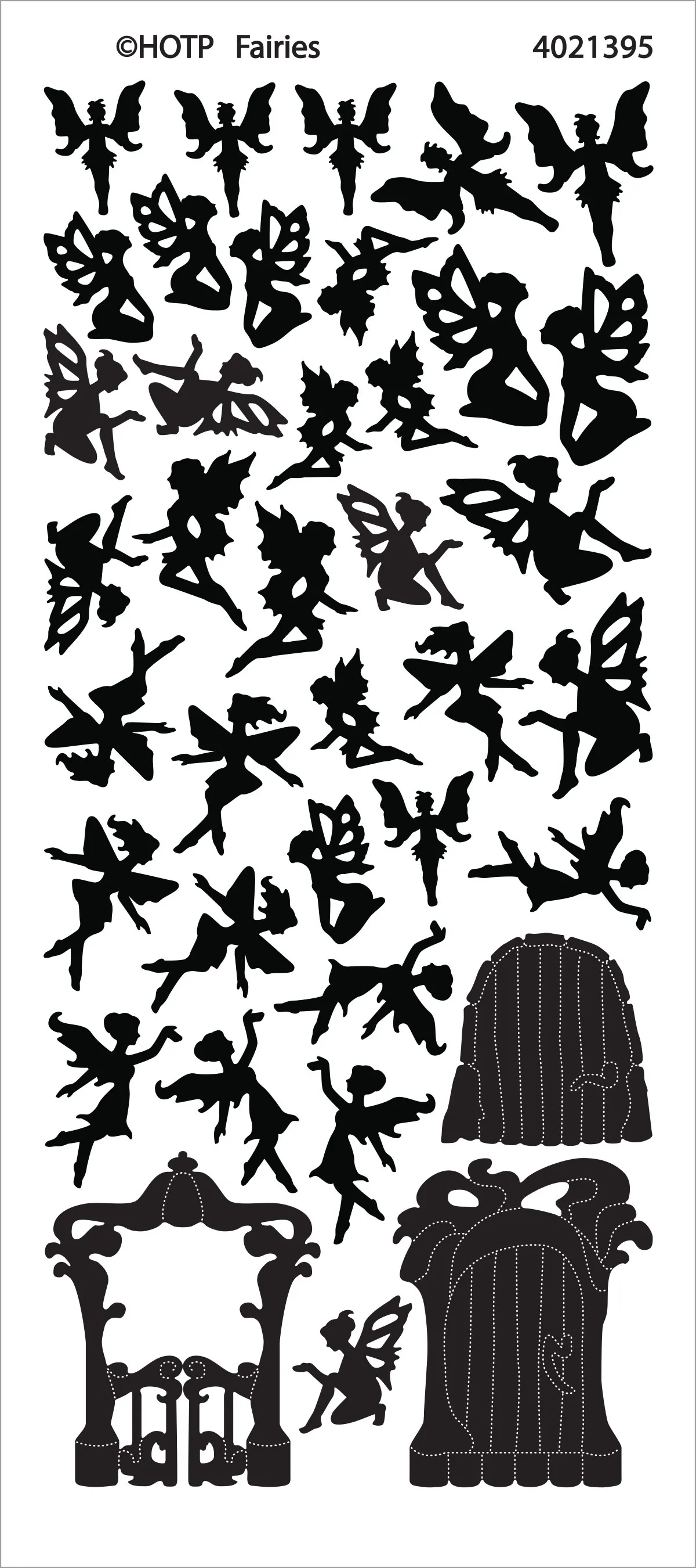 Fairies Dazzles Stickers