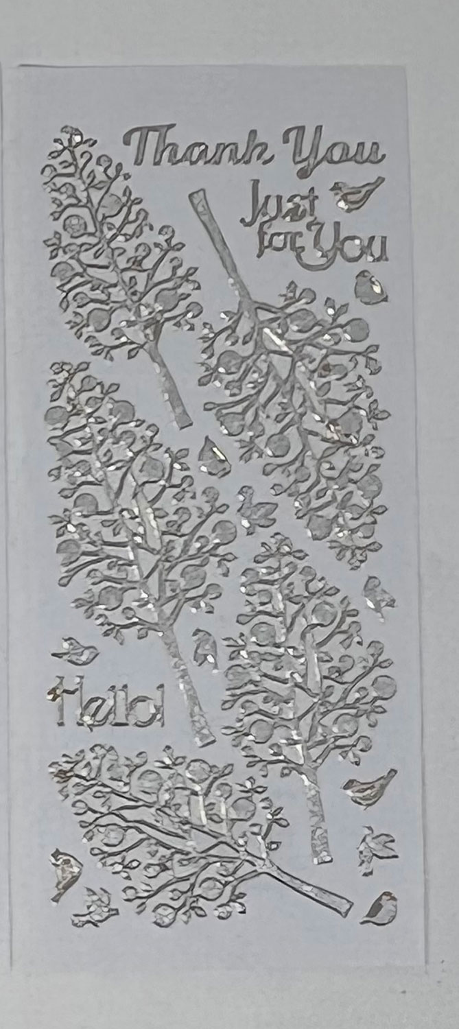 Jewel Trees Dazzles Stickers