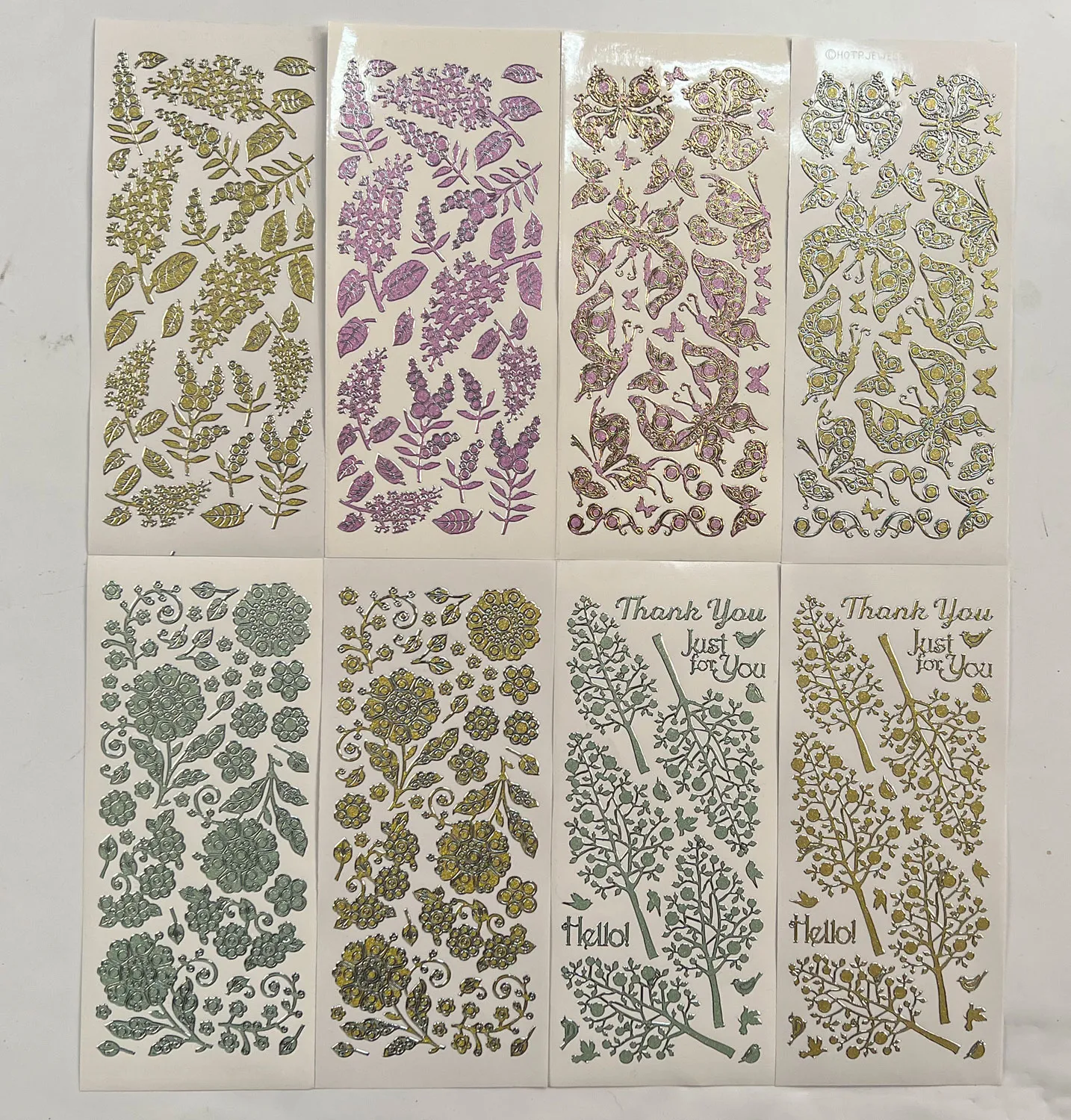 Jewel Never Before Seen Dazzles Stickers