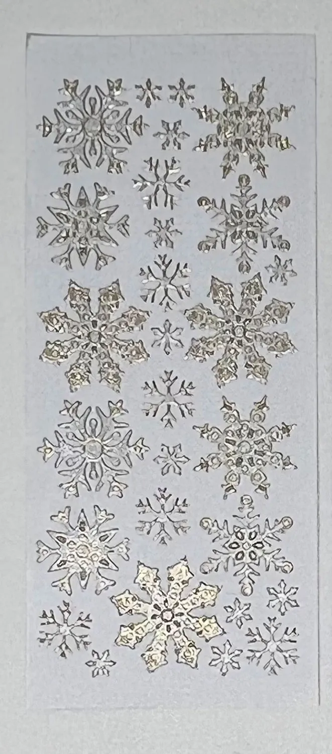 Jewel Snowflake Dazzlesï¿½ Stickers