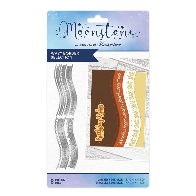 Wavy Borders Moonstone Dies