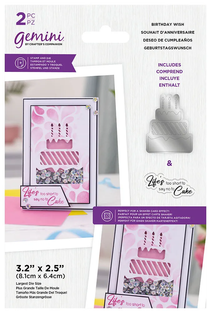 A Birthday Wish Stamp & Die