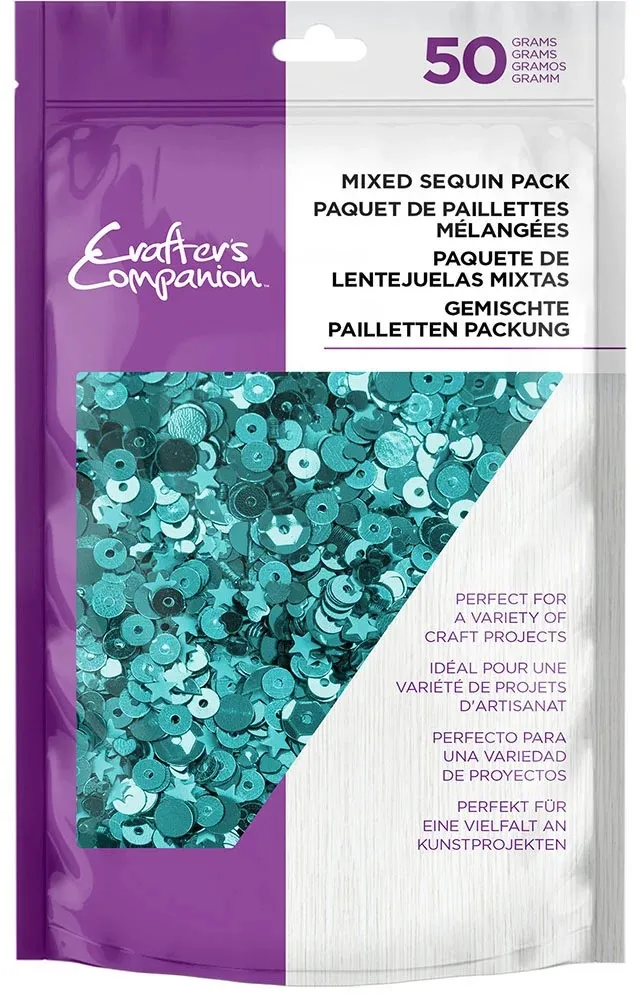 Blue Lagoon Mixed Sequin Pack