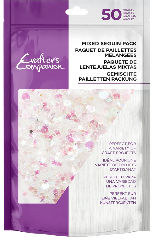 Iridescent Diamond Mixed Sequin Pack