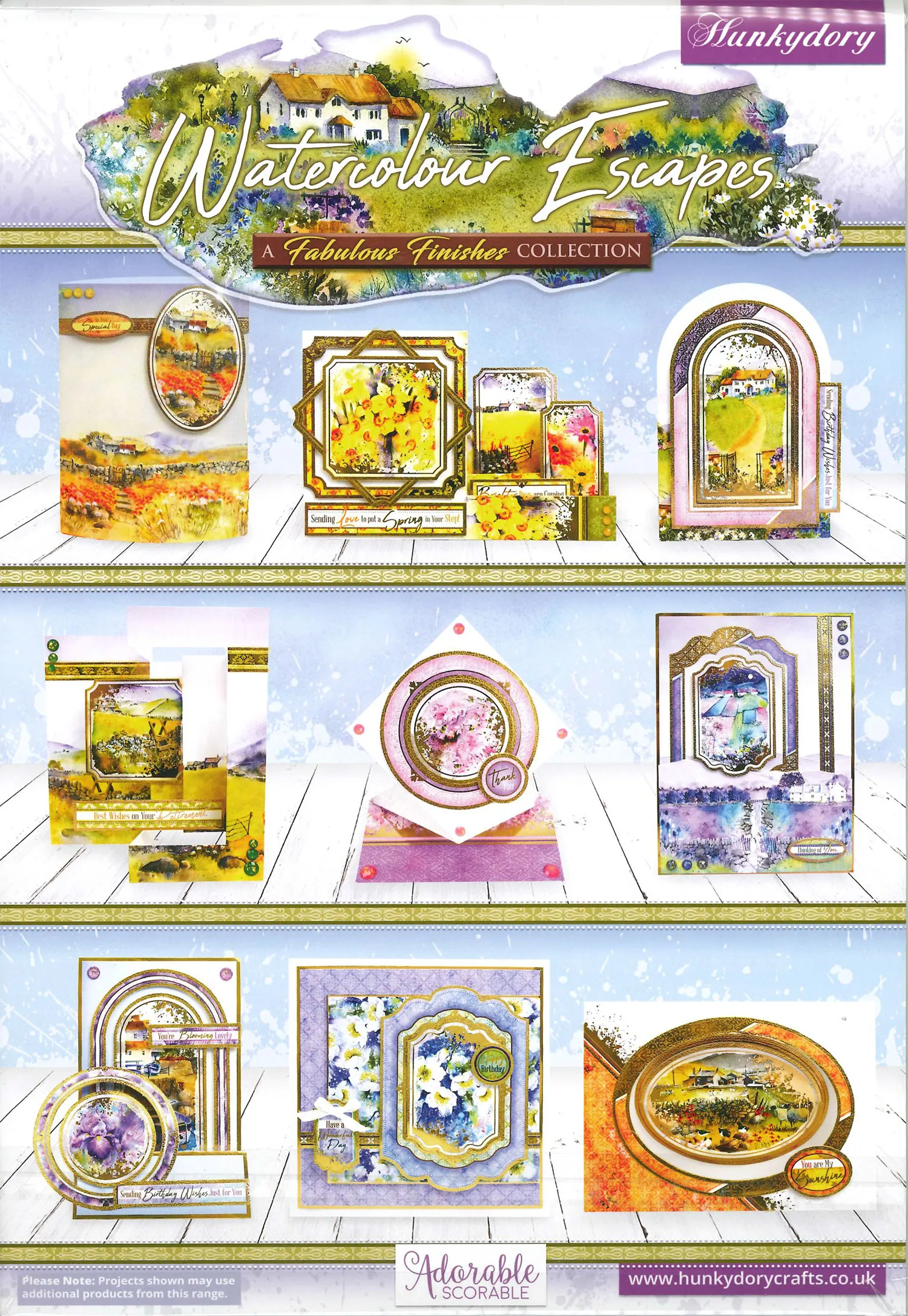 Watercolour Escapes Luxury Topper Collection