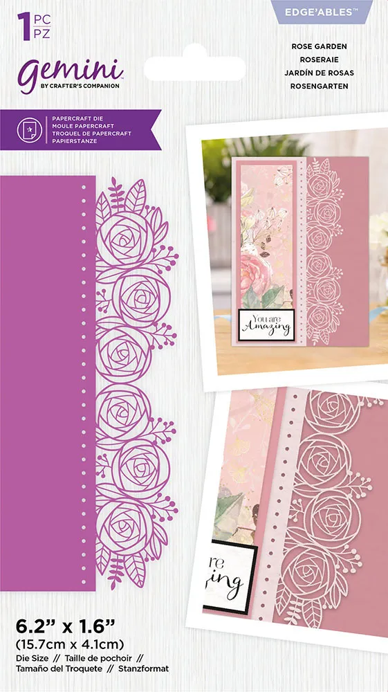 Rose Garden Edgeable Die