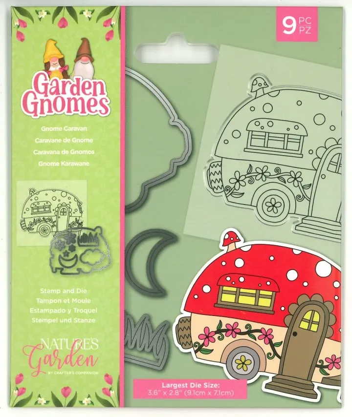 Gnome Caravan Stamps & Dies