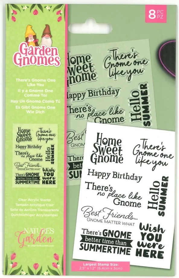 There's Gnome One Like You, A6 Acrylic Stamps