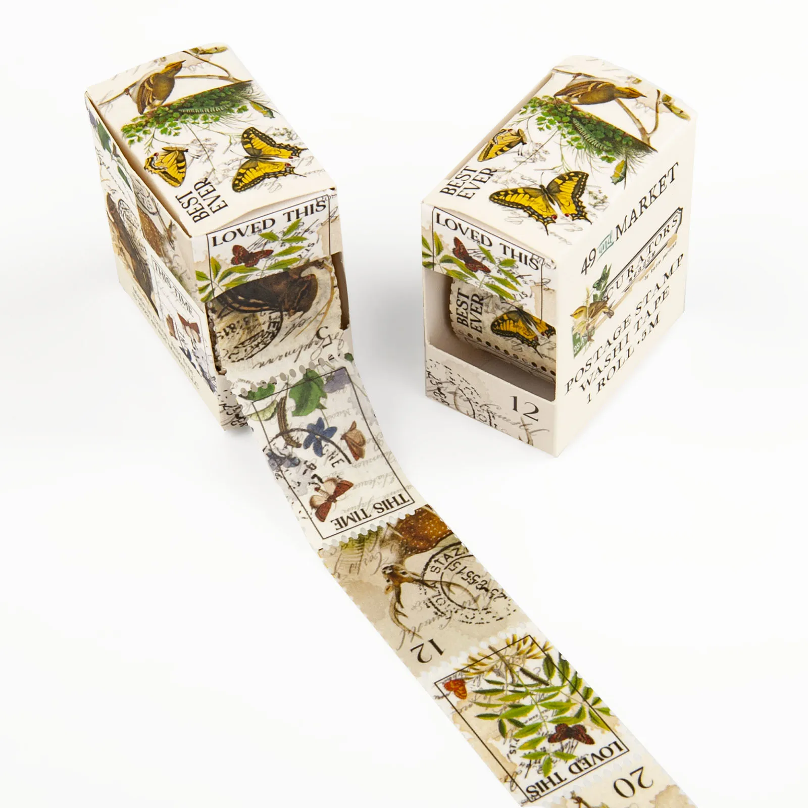 Meadow Postage Stamp Washi Roll by Curators