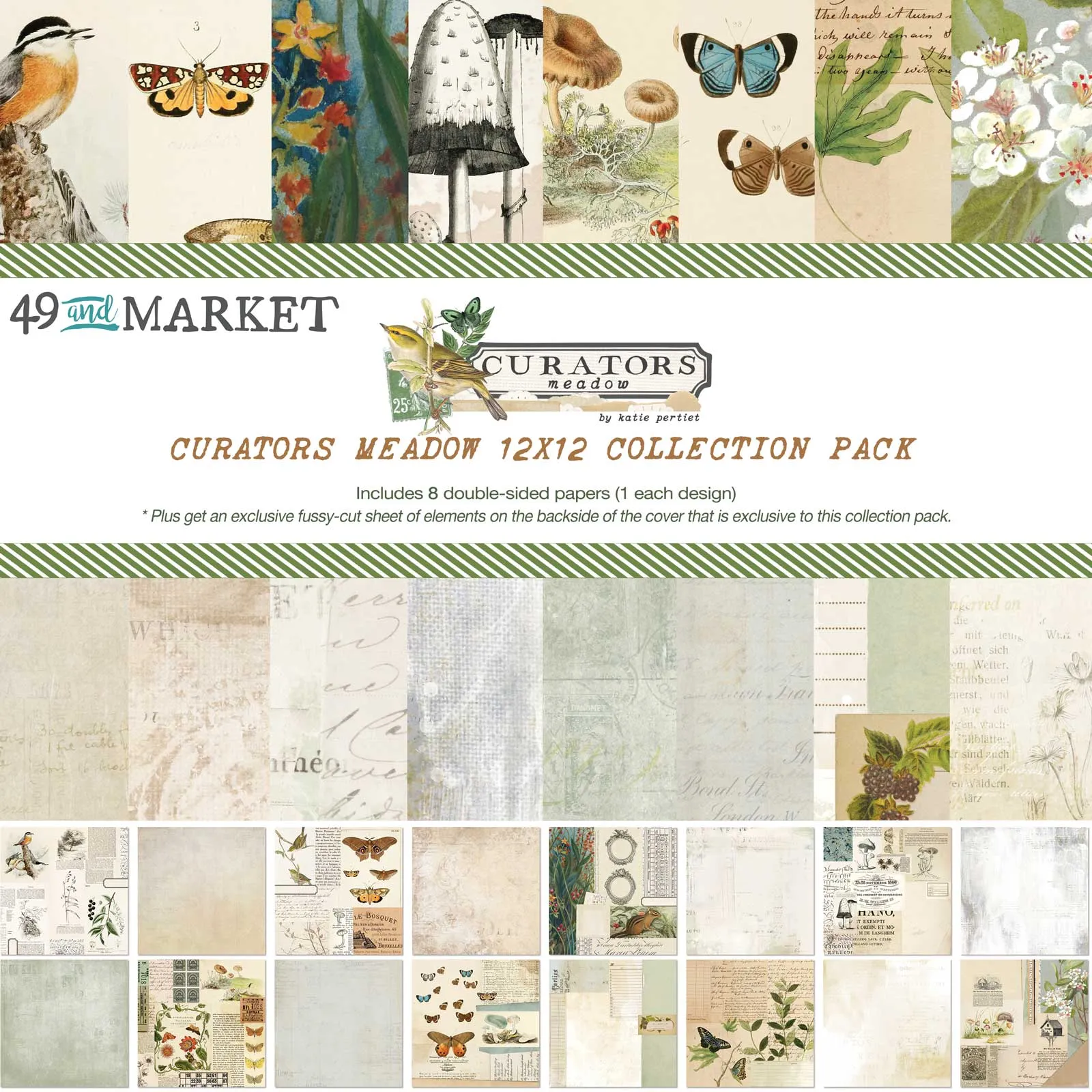 Meadow 12x12 Collection Pack by Curators