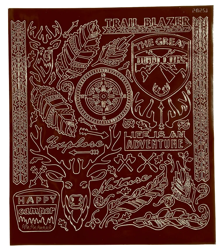 Great Outdoors 8x9 Dazzles Stickers