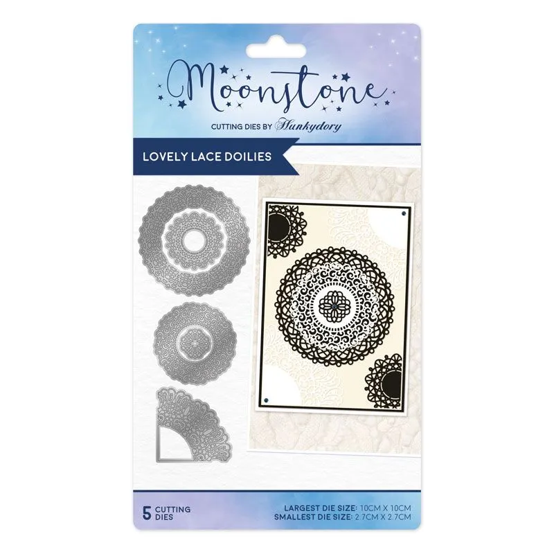 Lovely Lace Doilies Moonstone Dies