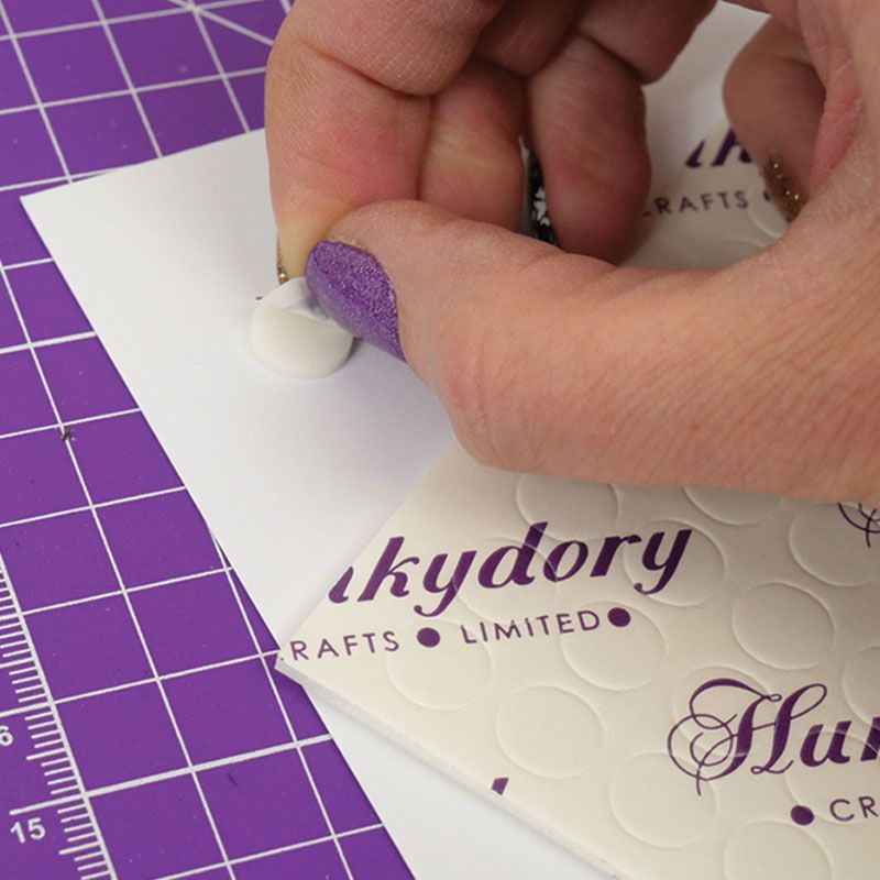 Deep Foam Pads, 2mm Deep, 80 Circles each 10mm wide