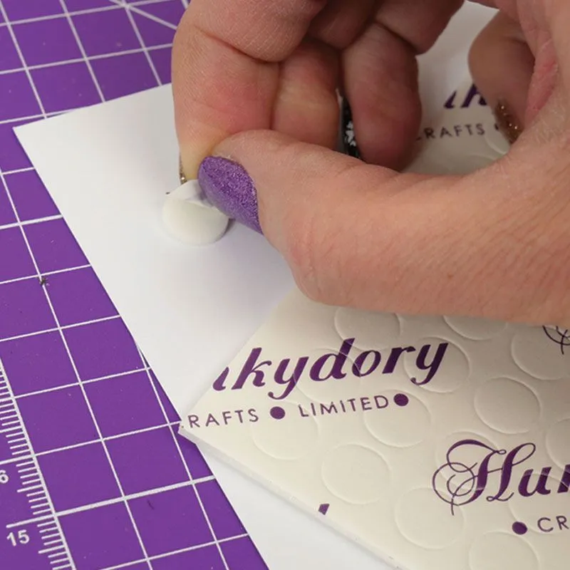 Deep Foam Pads, 2mm Deep, 80 Circles each 10mm wide