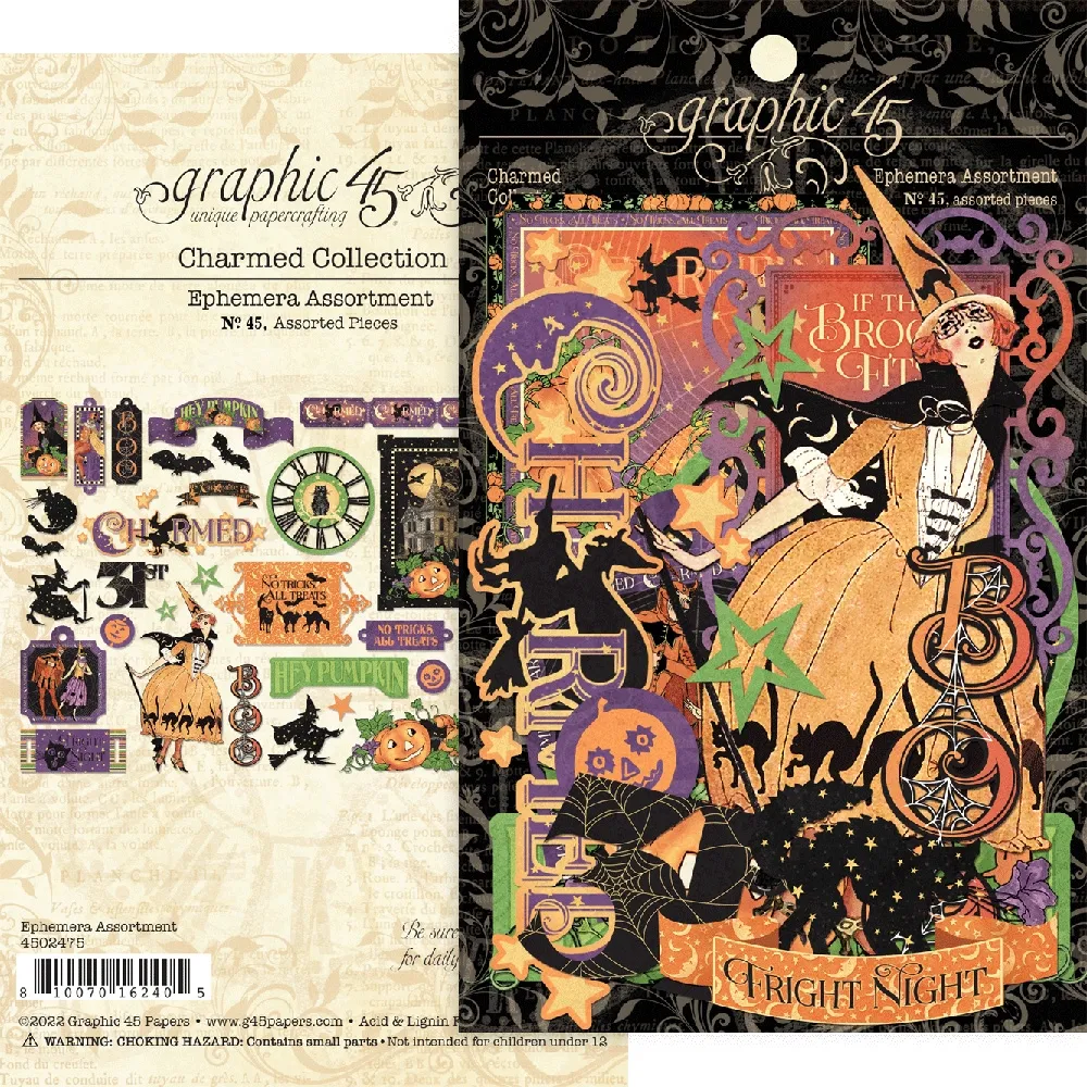 Charmed Ephemera, 45 pieces