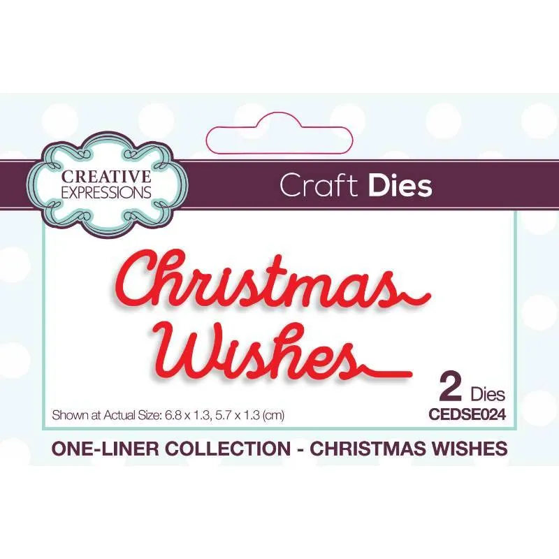 Christmas Wishes Dies