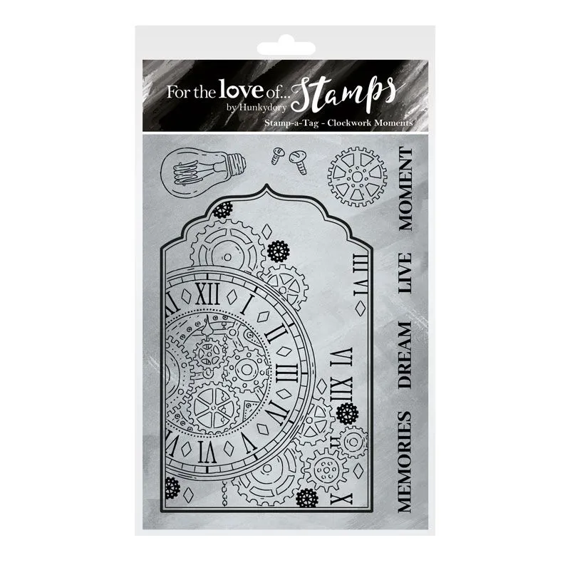 Clockwork Moments A6 Stamp Set